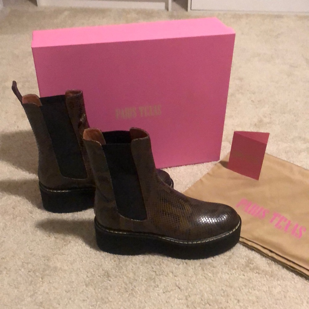 Paris Texas Beatles Platform Chelsea Boot US 10